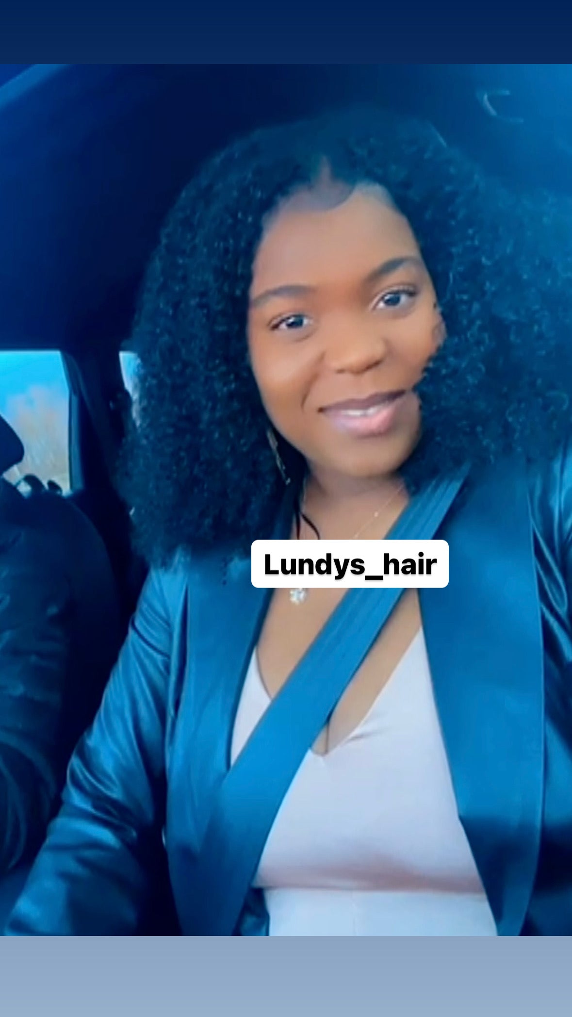 100% human hair / curly part wig