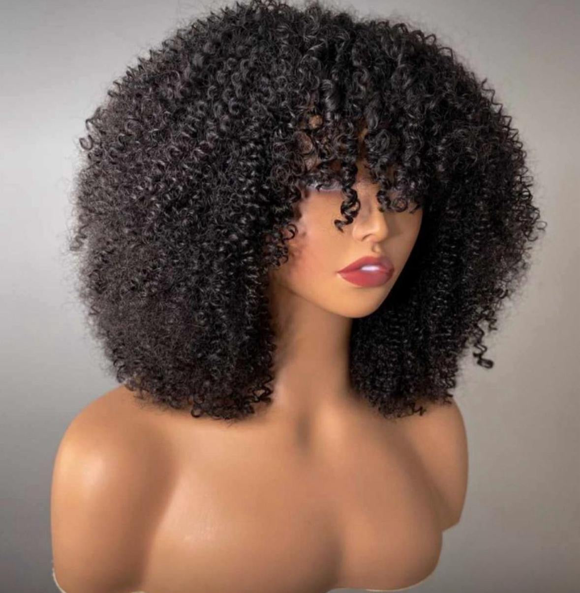 4x4 closure Jerry curly wig