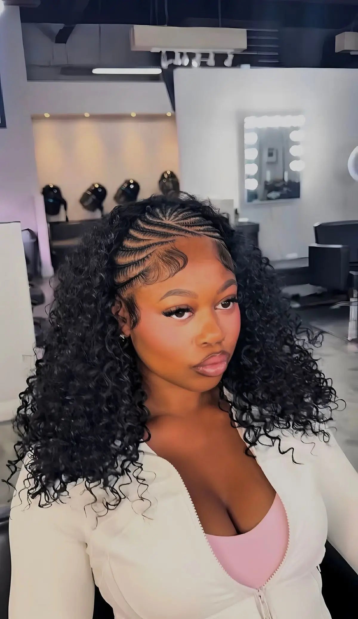 Veronique - half WIG