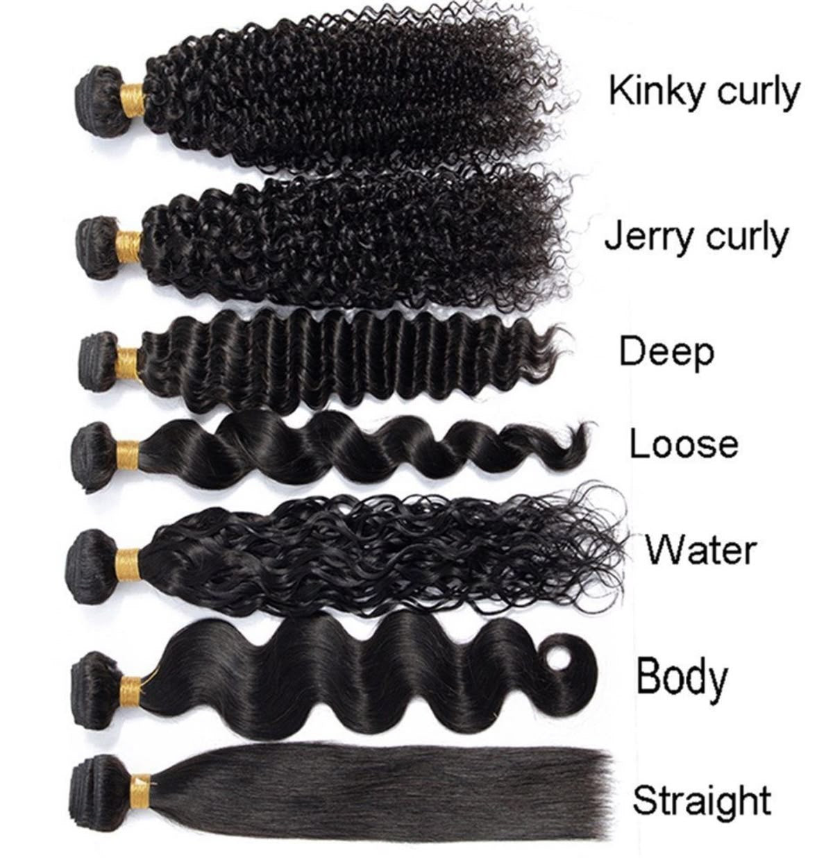 Kinky curly hair bundles