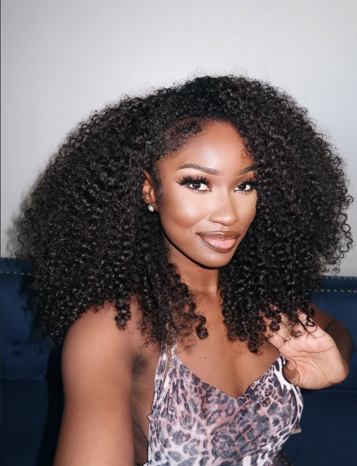 2 packs of BERMUSE curly crochet hair - Natural Black Machine Made Feather Crochet Human Hair Extension.
