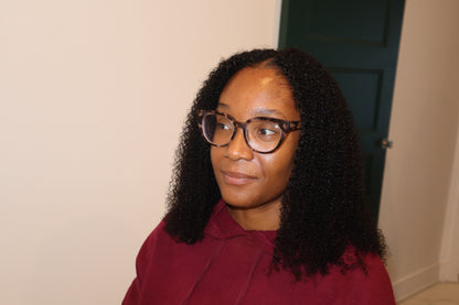 100% human hair / curly part wig