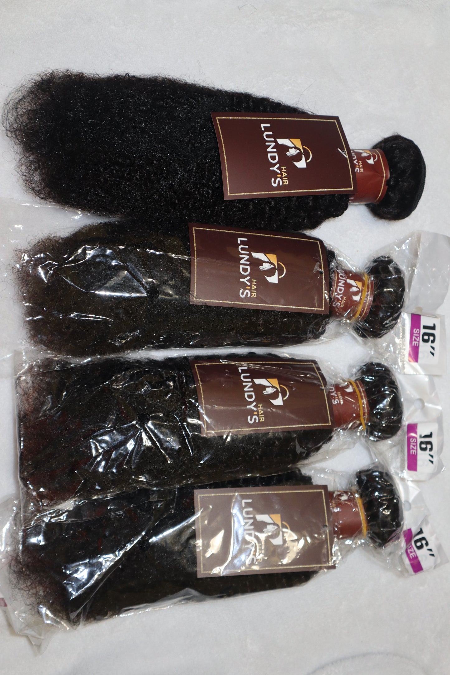 Raw Curly Hair bundles.